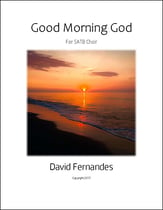 Good Morning God SATB choral sheet music cover